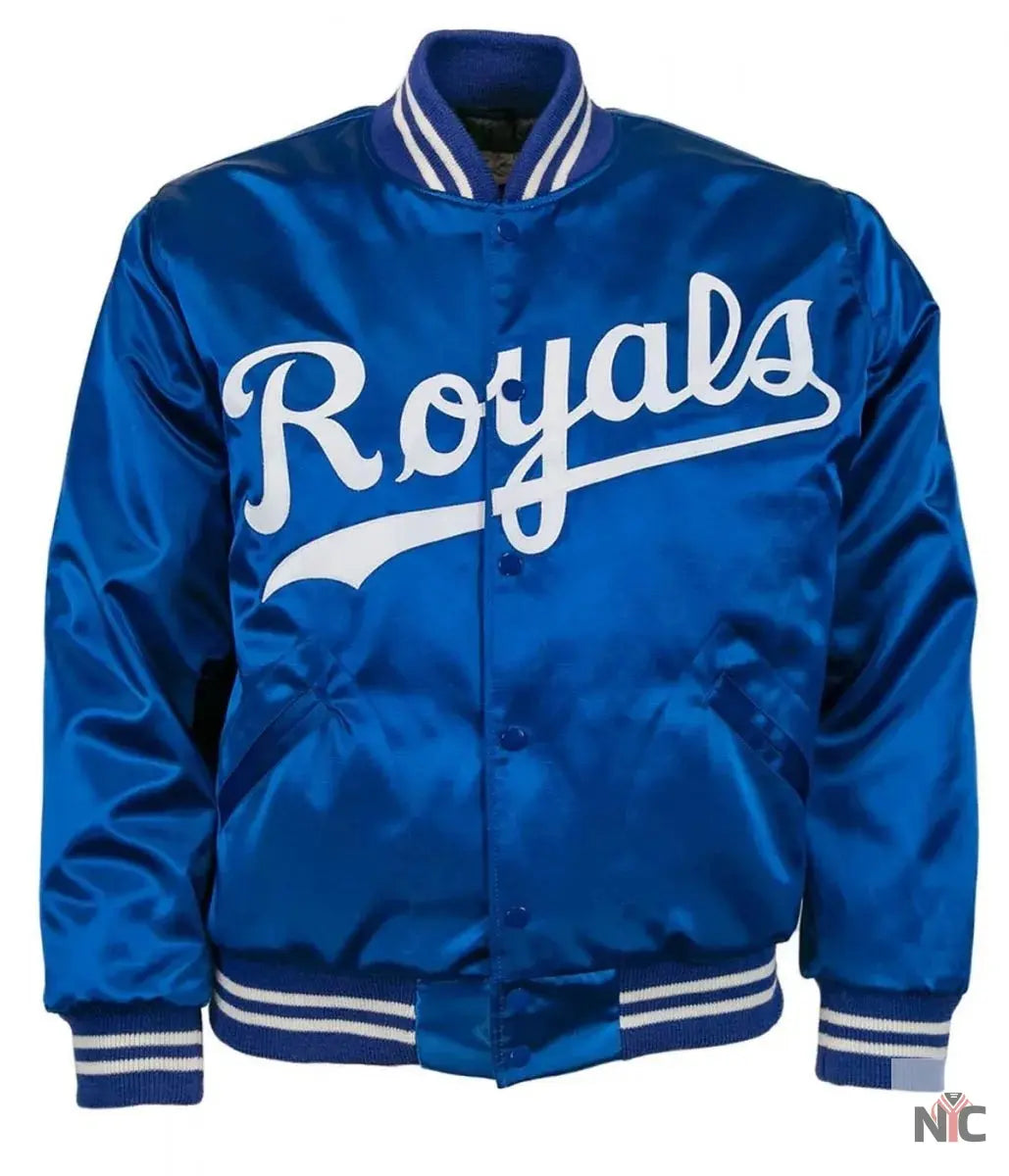 1969 Kansas City Royals Bomber Satin Jacket NYC Jackets