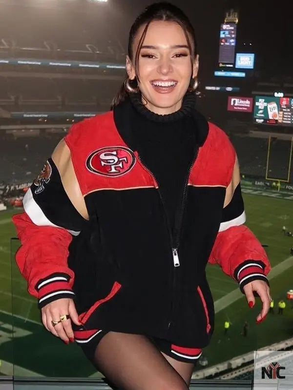 49ers Kristin Juszczyk Jacket NYC Jackets