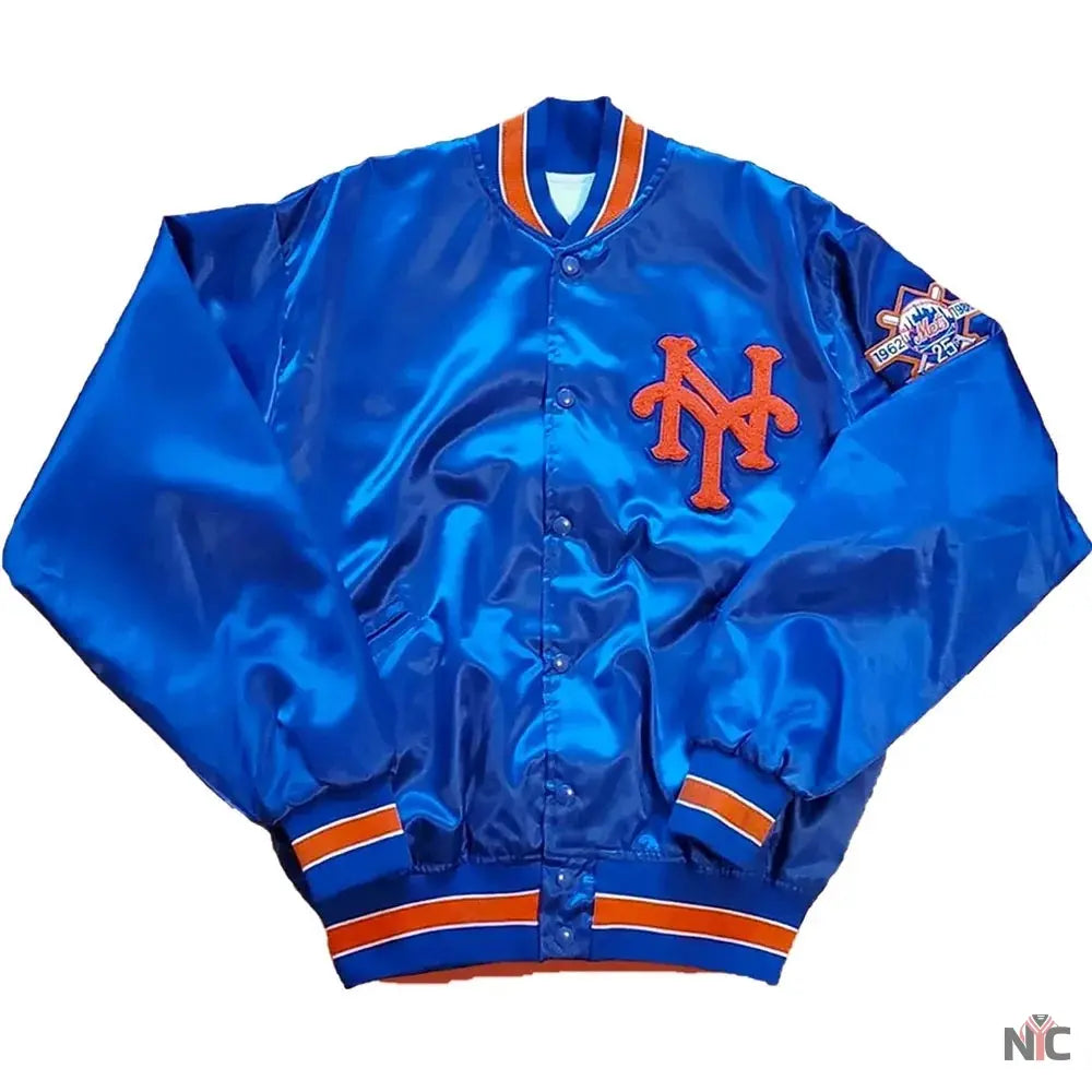 80’s NY Mets 25th Anniversary Royal Jacket NYC Jackets