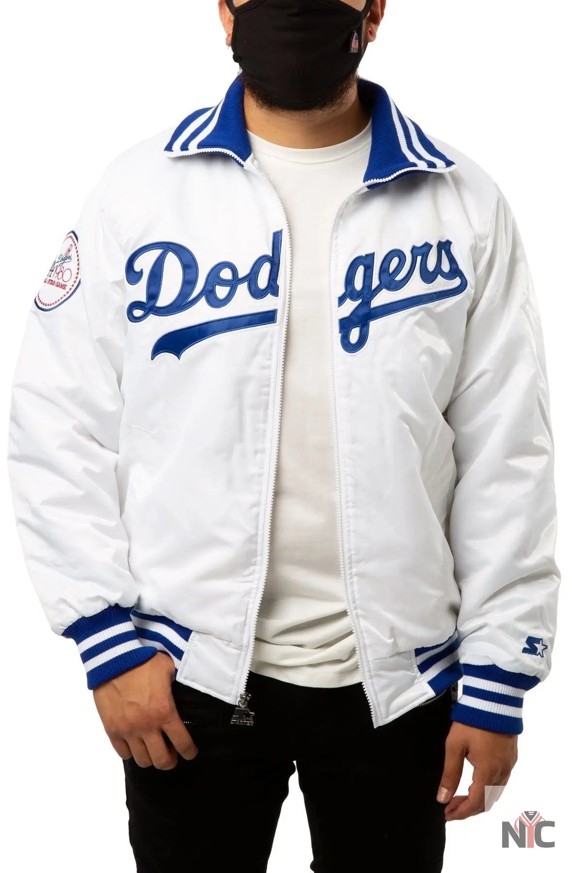 All Star Game LA Dodgers 1980 Satin Varsity Jacket NYC Jackets