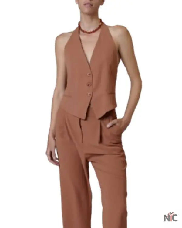And Just Like That Seema Patel Brown Vest NYC Jackets