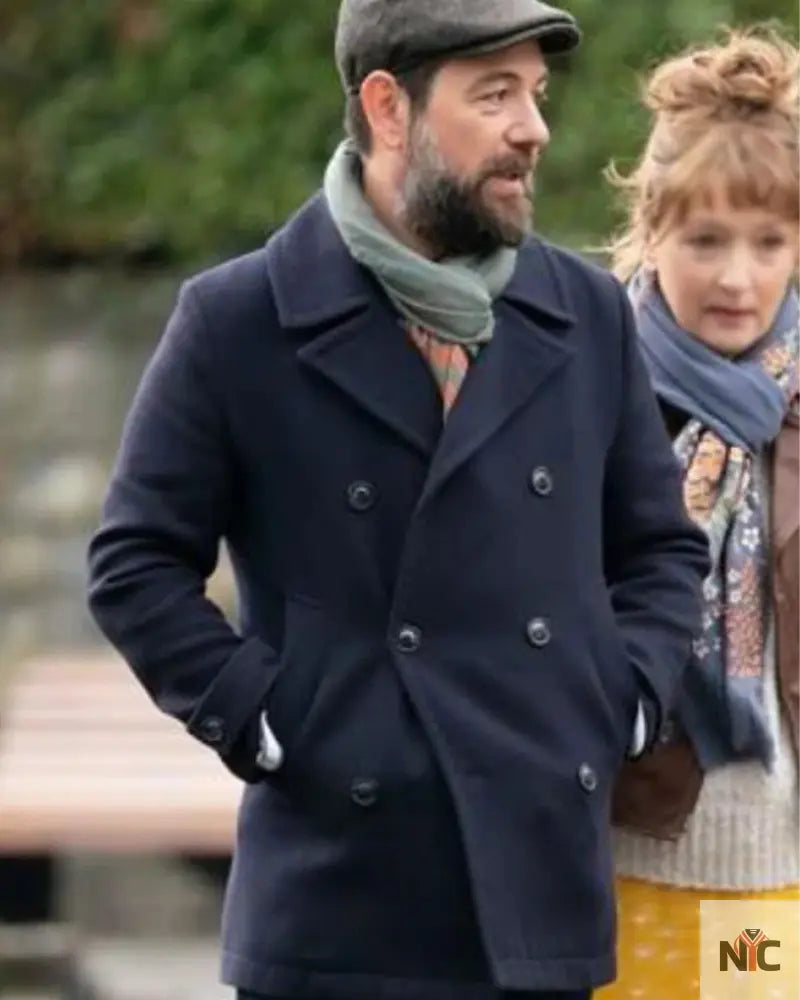 Andreas Patakis Moonflower Murders Peacoat NYC Jackets