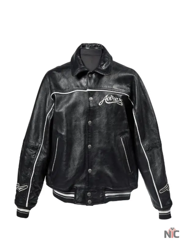 Bad Boy Records Leather Varsity Jacket NYC Jackets