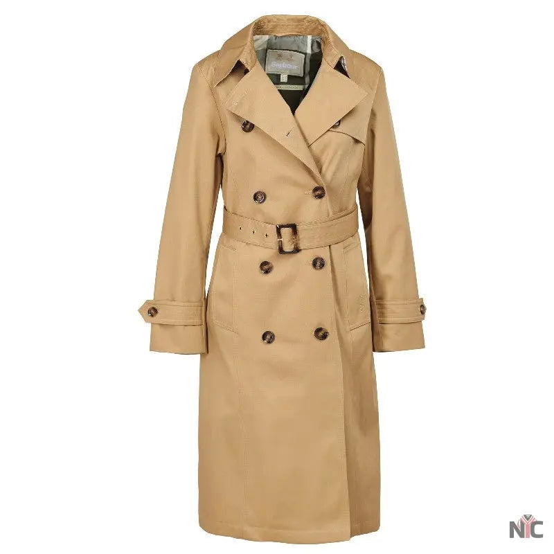 Barbour Greta Ladies Showerproof Trench Coat - NYC Jackets