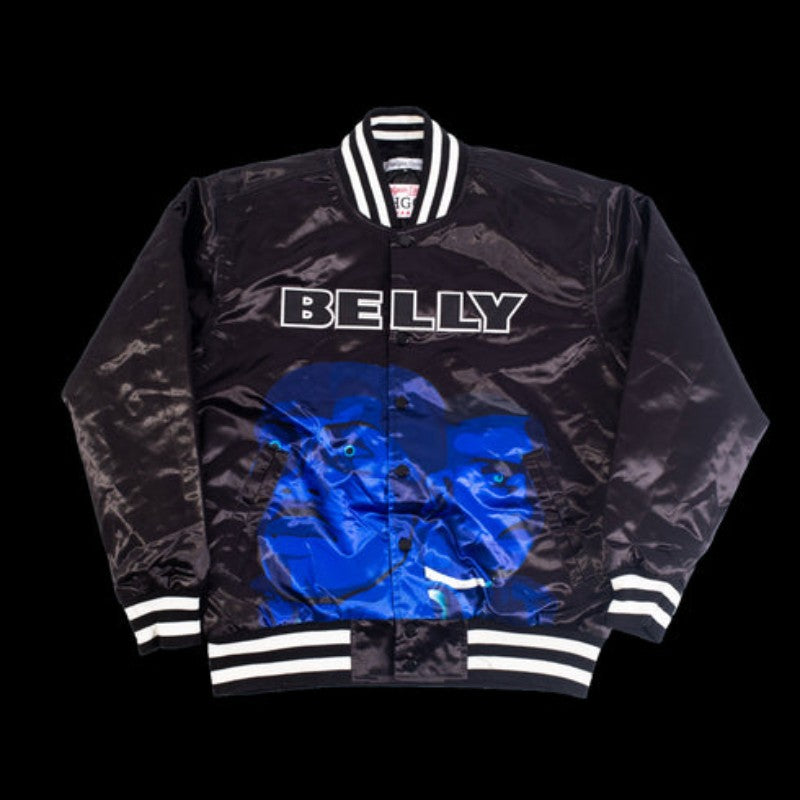 Belly Black Satin Jacket