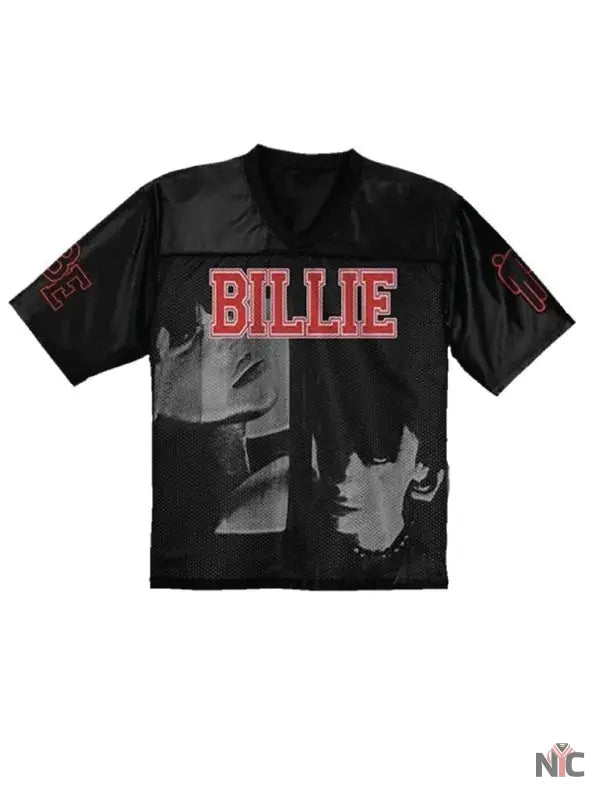 Billie Eilish BE Photo Jersey NYC Jackets