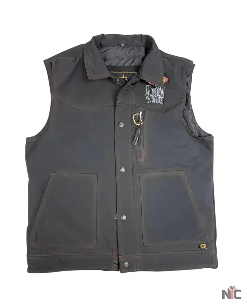 Black Rodeo Vegas Vest NYC Jackets