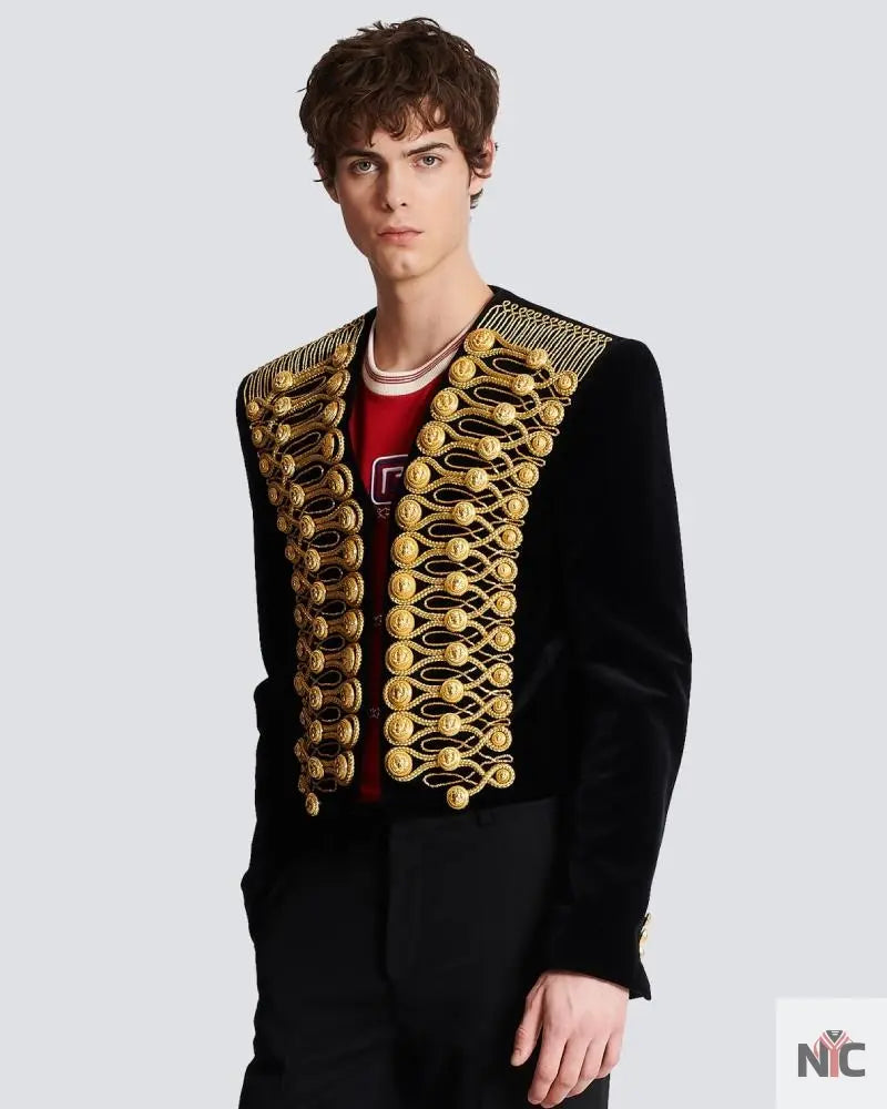Brandenburg Jacket With Embroidery NYC Jackets