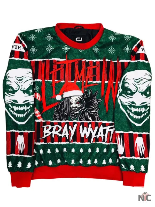Bray Wyatt Christmas Sweater NYC Jackets
