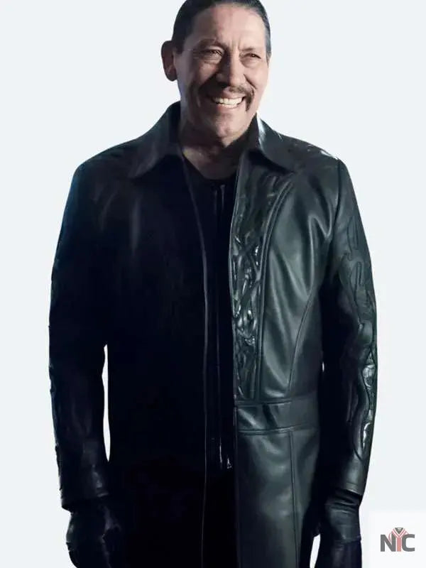 Breacher The Flash S04 Black Leather Coat NYC Jackets