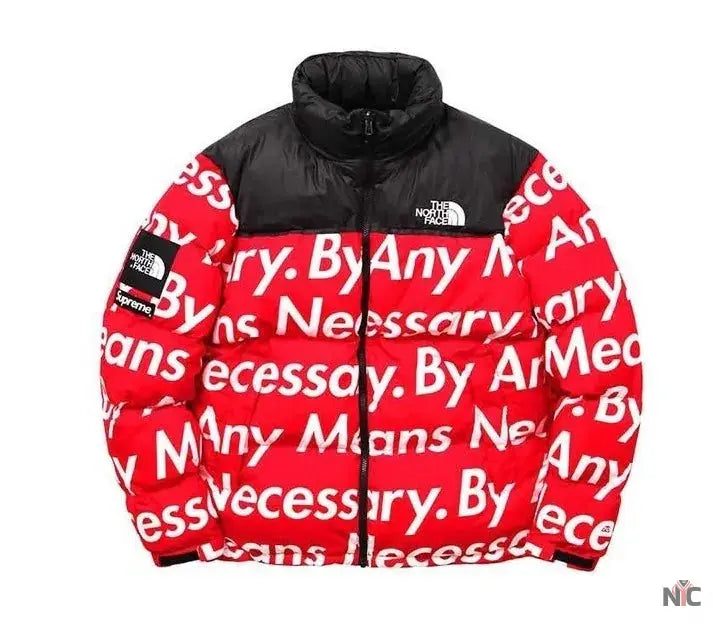 By Any Means Necessary Nuptse Jacket NYC Jackets