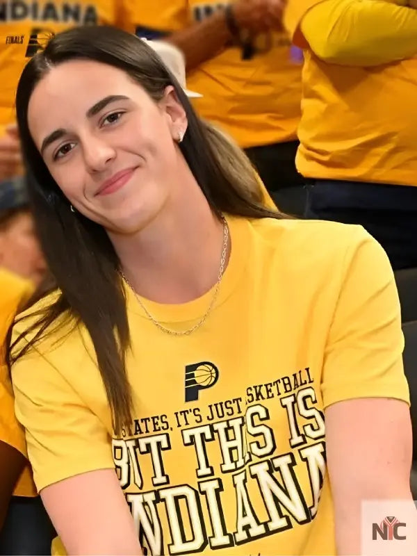 Caitlin Clark 2025 NBA Finals But This Is Indiana Shirt NYC Jackets