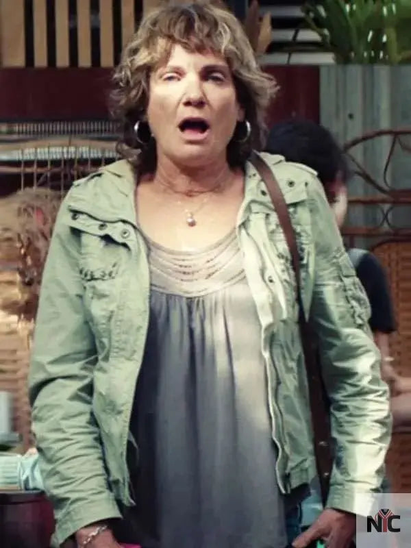 Catherine McClements The Survivors Green Jacket NYC Jackets