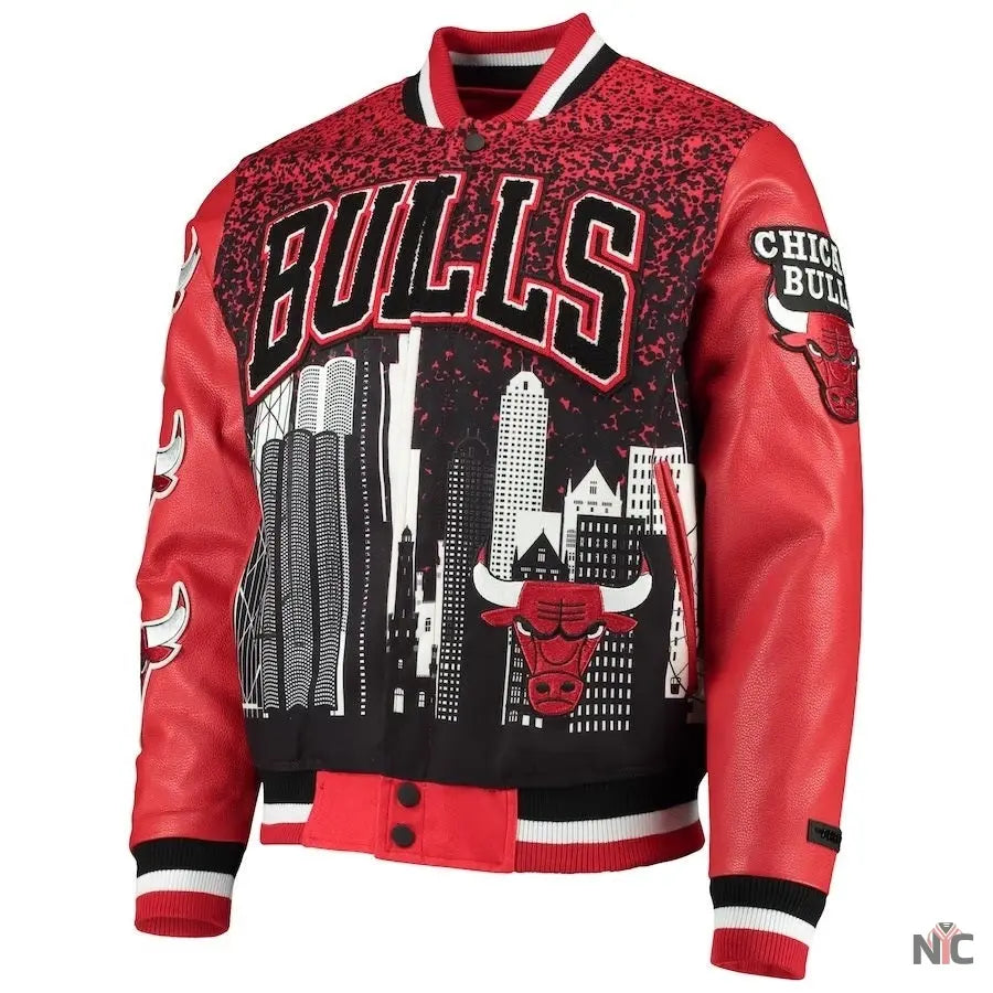 Chicago Bulls NBA Finals Championship Jacket NYC Jackets