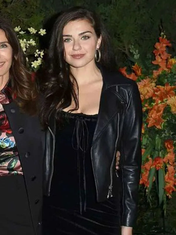 Ciara Brady Days of Our Lives Black Leather Jacket NYC Jackets