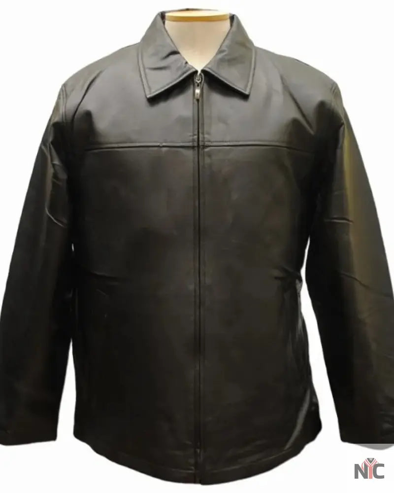 Ciro Citterio Dockside Leather Jacket NYC Jackets