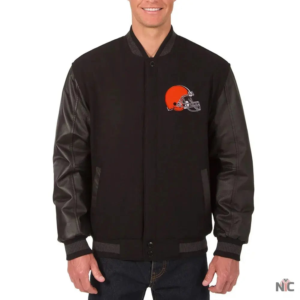 Cleveland Browns Varsity Jacket NYC Jackets