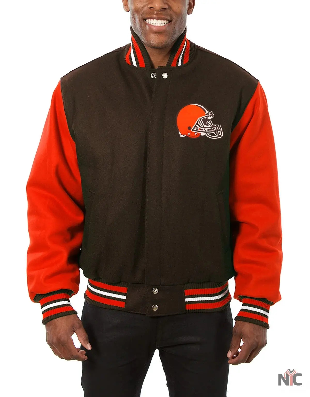Cleveland Browns Varsity Wool Jacket NYC Jackets