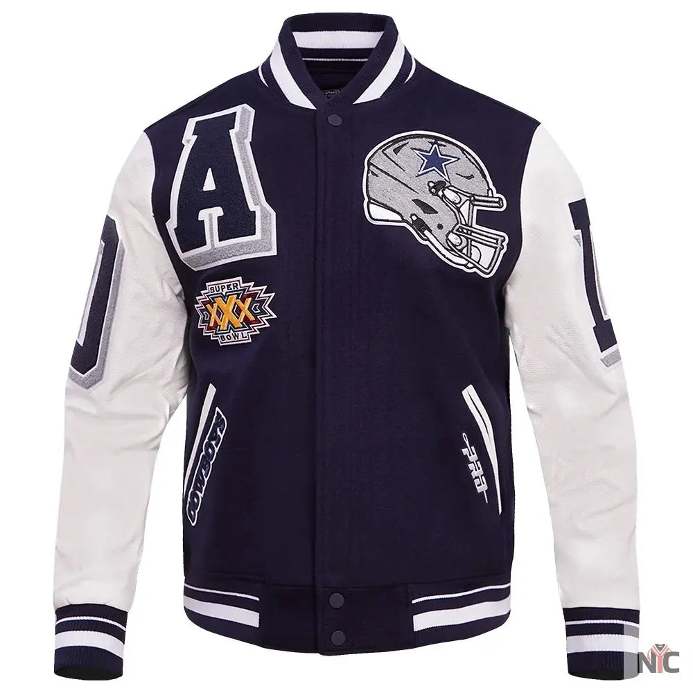 Dallas Cowboys Mashup Varsity Jacket NYC Jackets