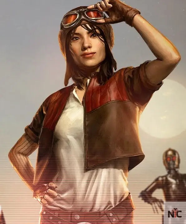 Doctor Aphra Leather Jacket NYC Jackets