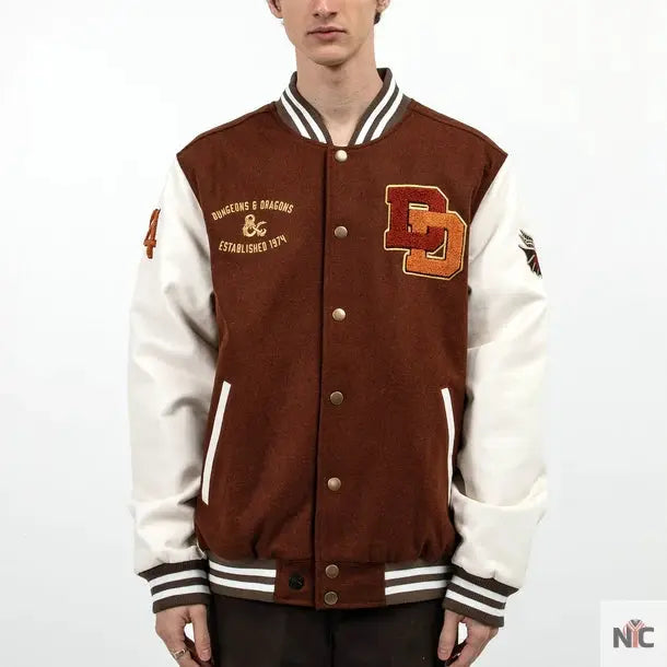 Dungeons & Dragons Red Dragon Varsity Jacket NYC Jackets