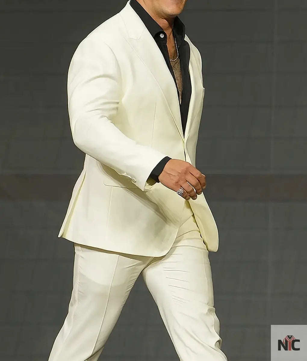Dwayne Johnson Off White Blazer NYC Jackets