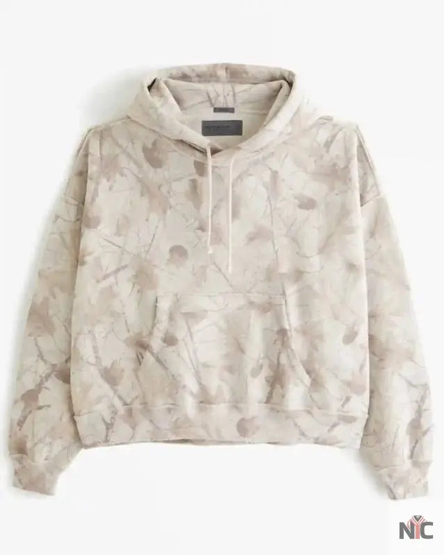 Essential Cropped Popover Hoodie NYC Jackets