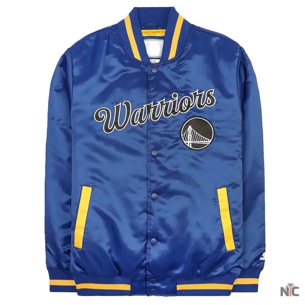 Exclusive Golden State Warriors Blue Jacket NYC Jackets