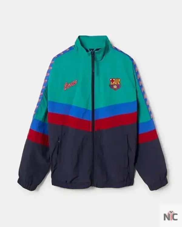 FC Barcelona Retro Jacket NYC Jackets
