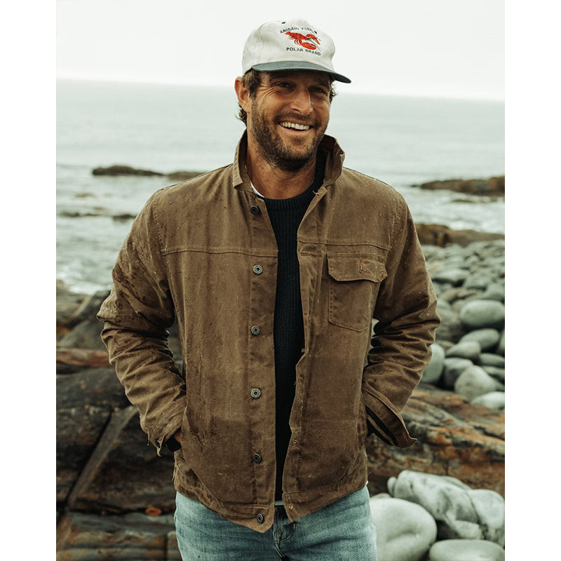 Flint And Tinder Waxed Trucker Jacket