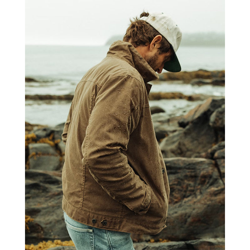 Flint And Tinder Waxed Trucker Jacket