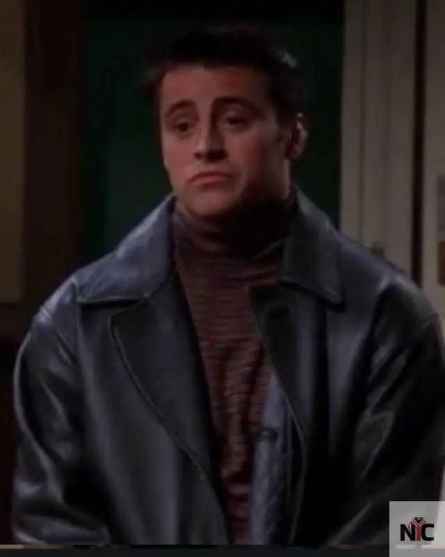 Friends Joey Tribbiani Matt LeBlanc Leather Jacket NYC Jackets