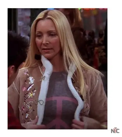Friends Phoebe Buffay Brown Jacket NYC Jackets