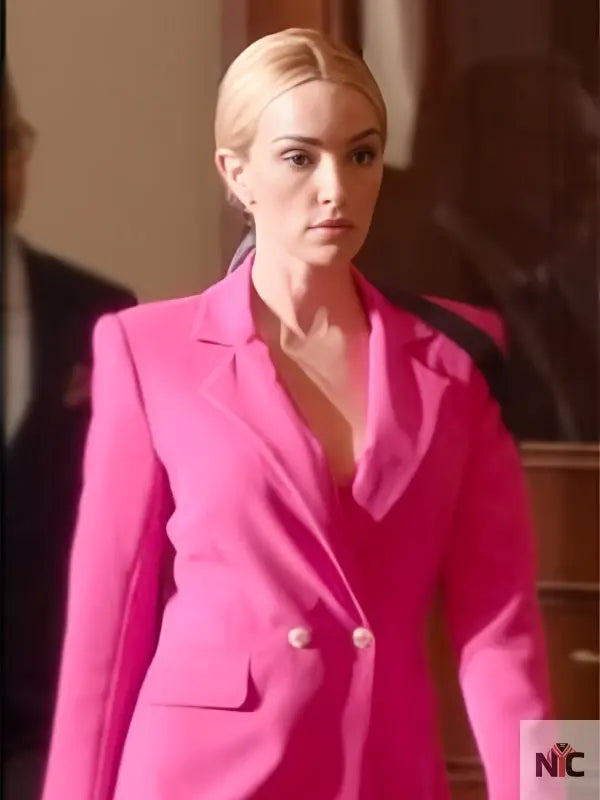 Ginny & Georgia S03 Brianne Howey Pink Blazer NYC Jackets