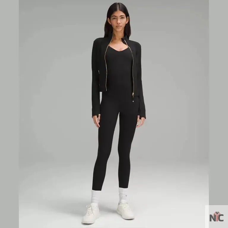 Gold Zipper Lululemon Jacket NYC Jackets