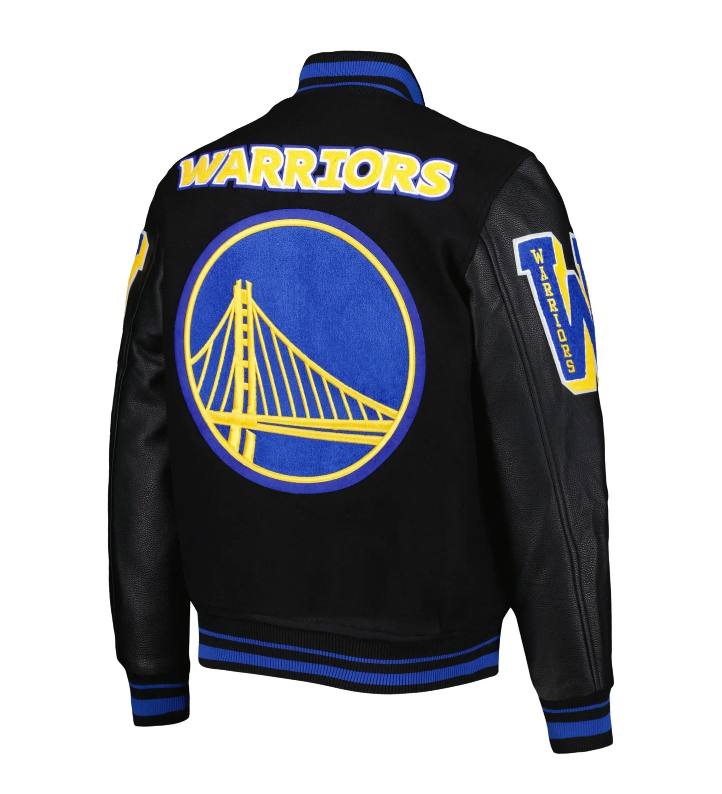 Golden State Warriors Mashup Varsity Jacket