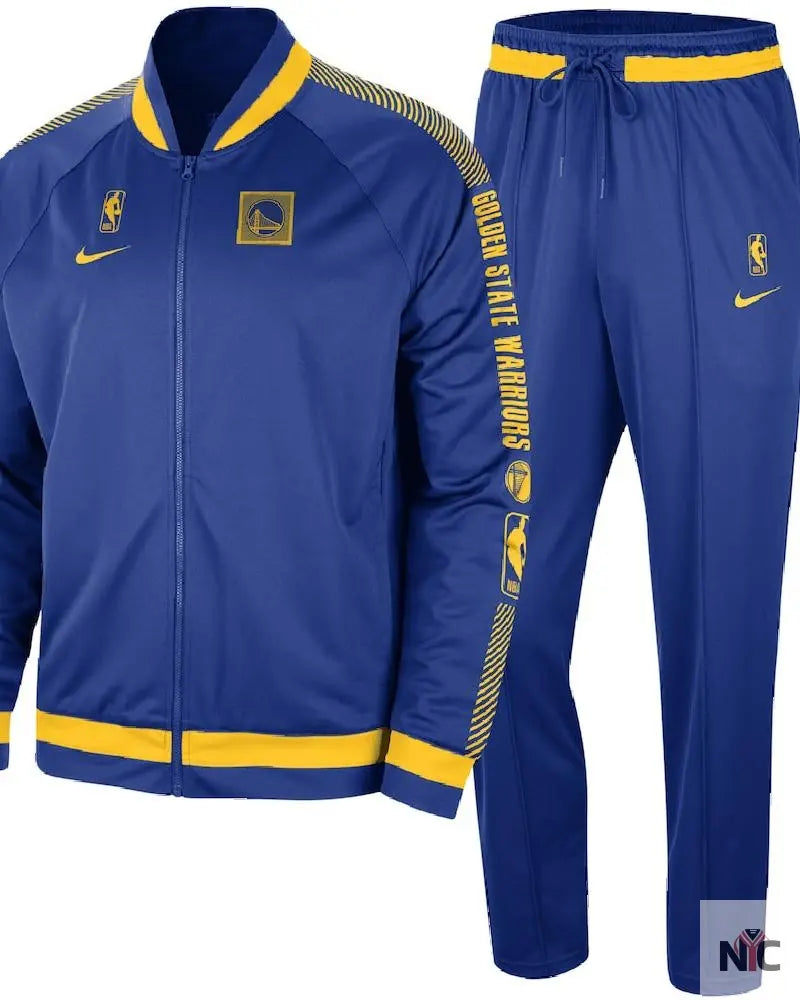 Golden State Warriors Nike Courtside Tracksuit NYC Jackets
