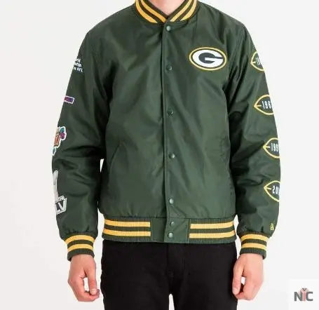 Green Bay Packers Championship Jacket NYC Jackets