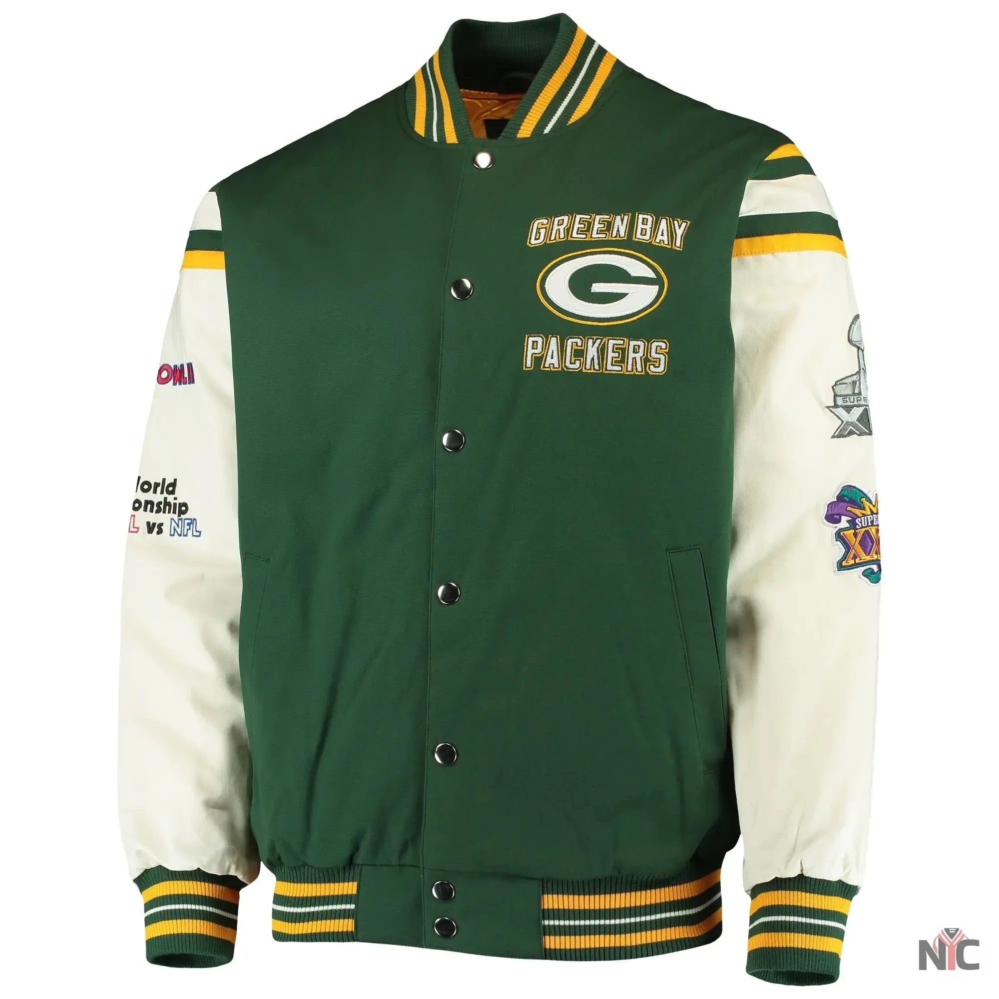 Green Bay Packers Super Bowl Jacket NYC Jackets