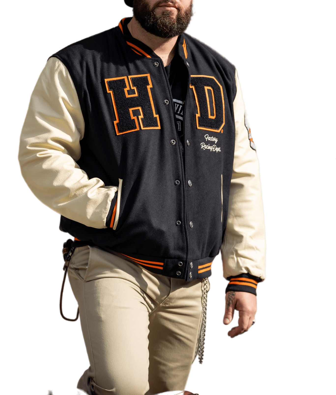 Harley Davidson 120th Anniversary Wool Varsity Jacket