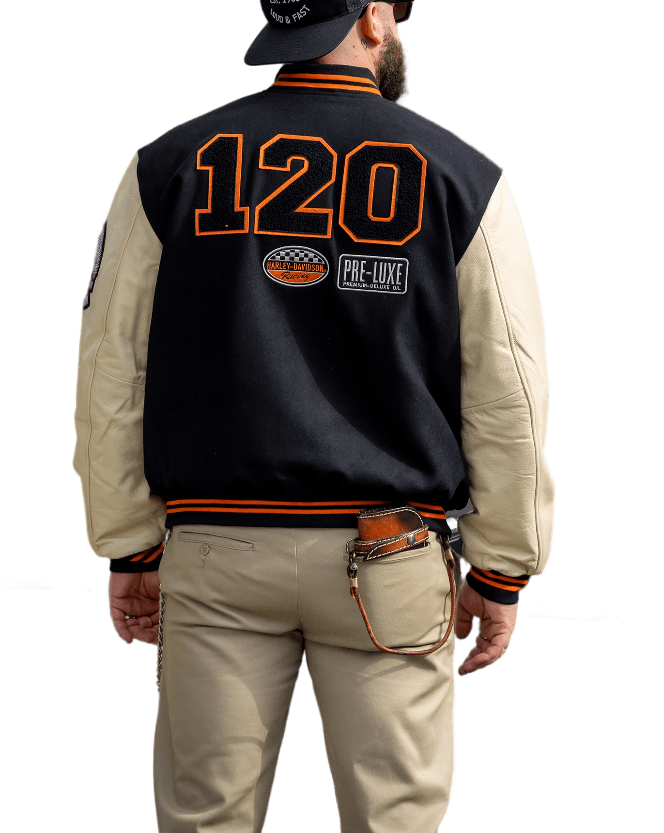 Harley Davidson 120th Anniversary Wool Varsity Jacket