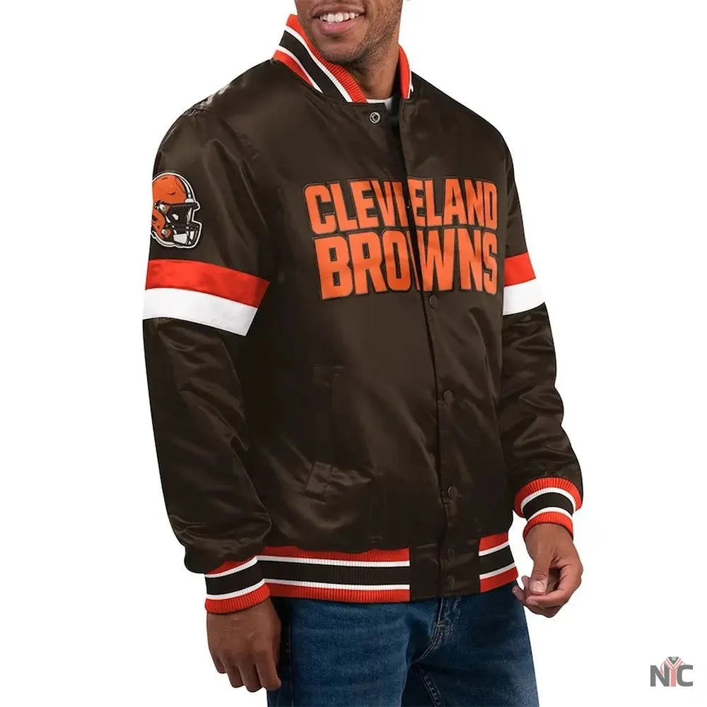 Home Game Cleveland Browns Jacket NYC Jackets