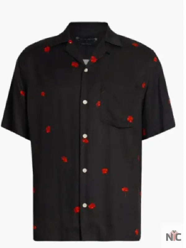 Hot Ones S27 Aaron Paul Poppies Floral Print Shirt NYC Jackets