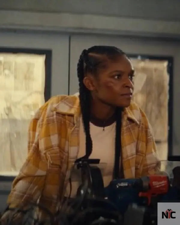 Ironheart Dominique Thorne Plaid Shirt NYC Jackets
