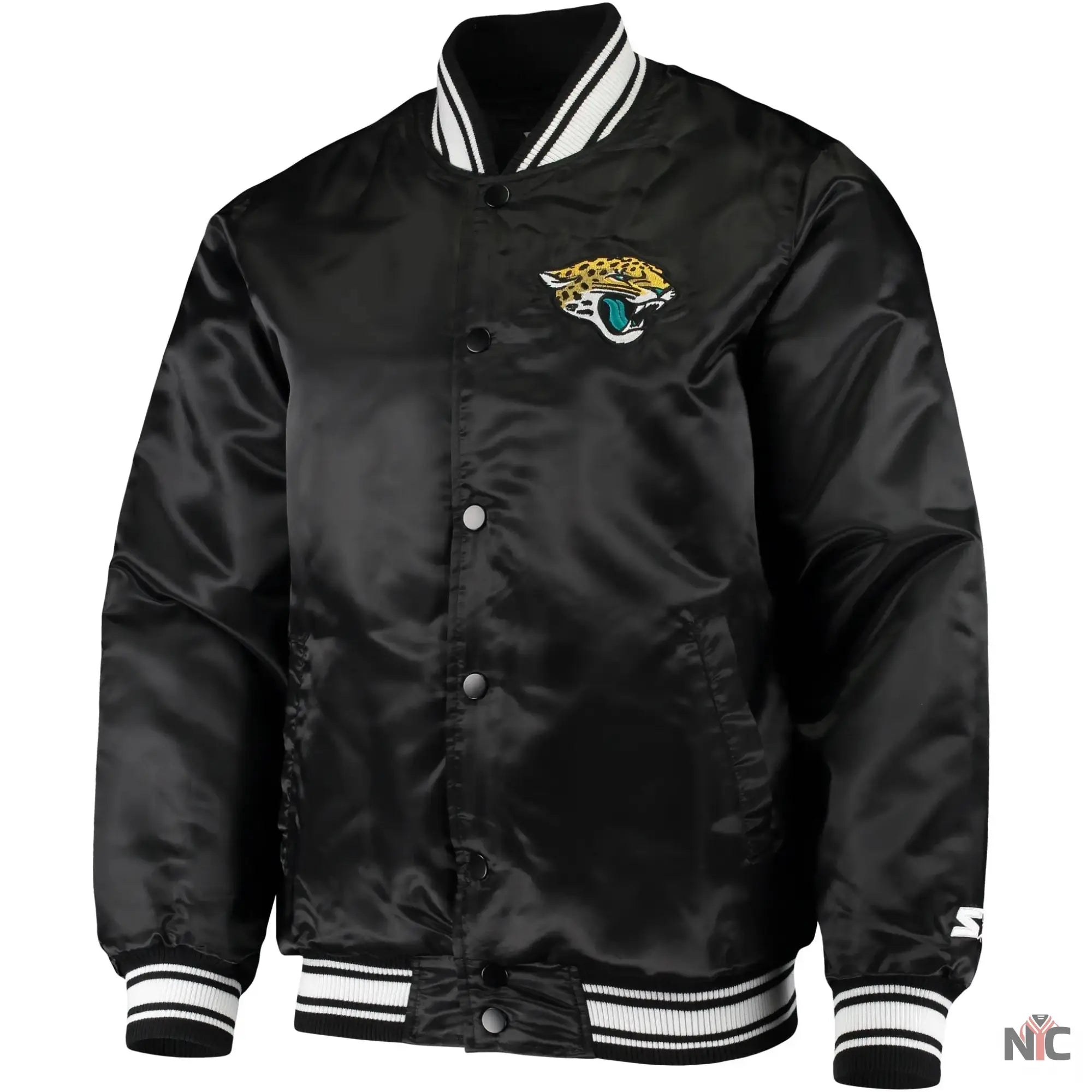 Jacksonville Jaguars Starter locker Room Satin Jacket NYC Jackets