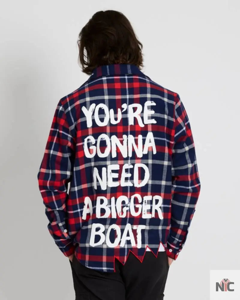 Jaws Anniversary Flannel NYC Jackets