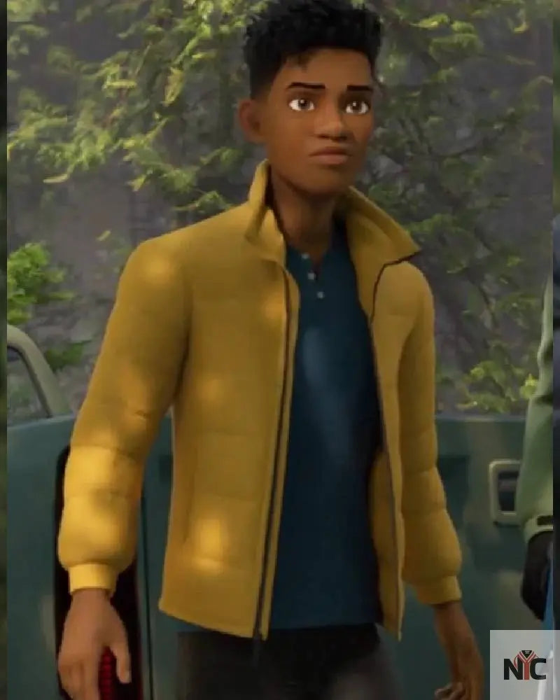 Jurassic World Chaos Theory S01 Darius Bowman Yellow Jacket NYC Jackets