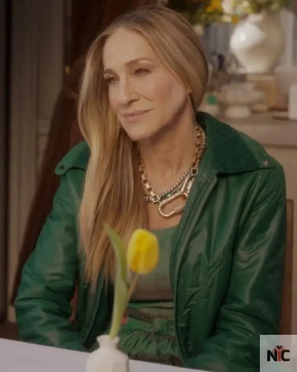 Just Like That S02 Sarah Jessica Parker Bomber Jacket NYC Jackets