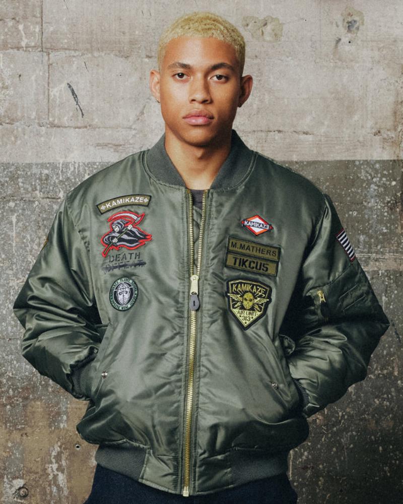 Kamikaze Pilot Bomber Jacket