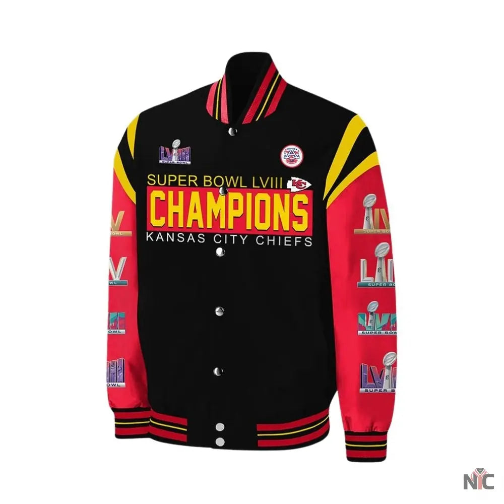 Kansas City Chiefs 2024 Super Bowl Championship Jacket NYC Jackets